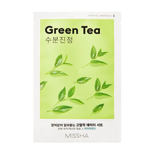 Тканевая маска MISSHA AIRY FIT SHEET MASK GREEN TEA