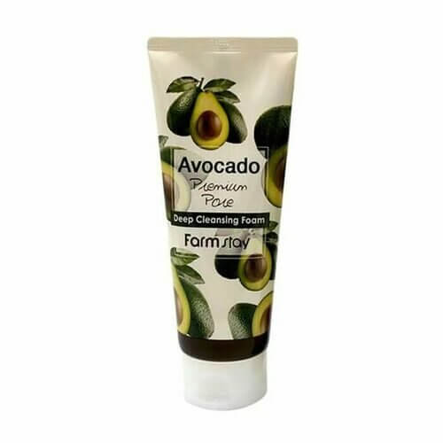 Пенка для умывания Farm stay AVOCADO CLEANSING FOAM