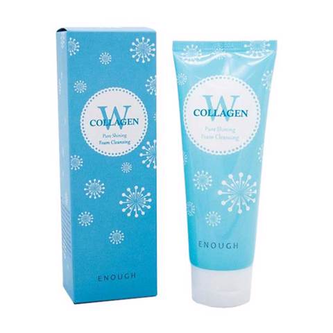 Пенка для умывания W Collagen Pure Shining Foam Cleansing