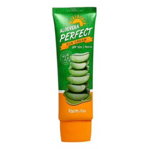 Солнцезащитный крем FarmStay Aloevera Perfect Sun Cream