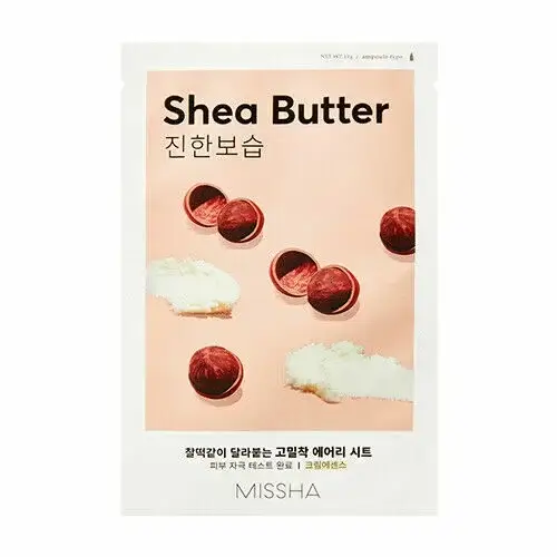 Маска для лица MISSHA Airy Fit Sheet Mask (Shea Butter)