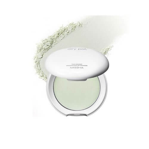 Компактная матирующая пудра MISSHA AIRY POT PRESSED POWDER MINT