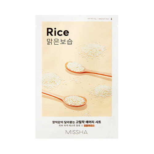 Тканевая для лица MISSHA AIRY FIT SHEET MASK [RICE]