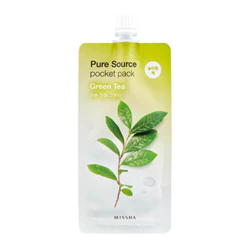 Ночная маска Missha Pure Source Pocket Pack - Green Tea