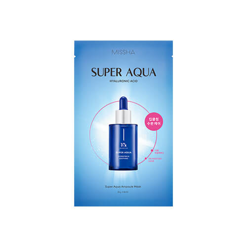 Тканевая маска ампульная с гиалуроновой кислотой MISSHA SUPER AQUA AMPOULE MASK