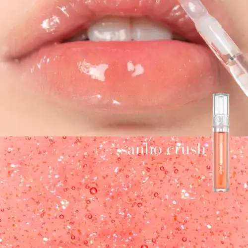 Rom&Nd GLASTING WATER GLOSSGLOSS 01 SANHO CRUSH