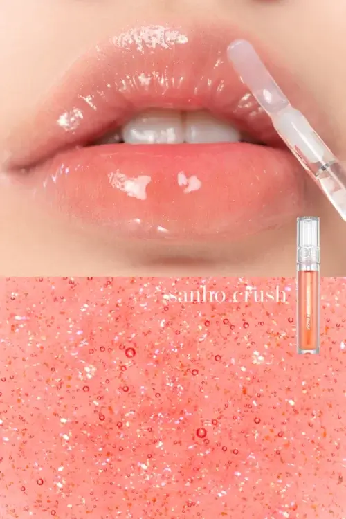 Rom&Nd GLASTING WATER GLOSSGLOSS 01 SANHO CRUSH