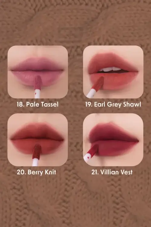 Тинт для губ матовый Rom&Nd Zero Velvet Tint Autumn